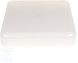 Ledvance 26W LED plafonas SLIM, kvadratinis, baltas, 3000K, IP65, su judesio davikliu