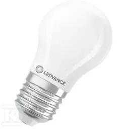 Ledvance 1,8W LED lemputė CLASSIC P, E27, matinės baltos sp., 320°, 2700K, dimeriuojama