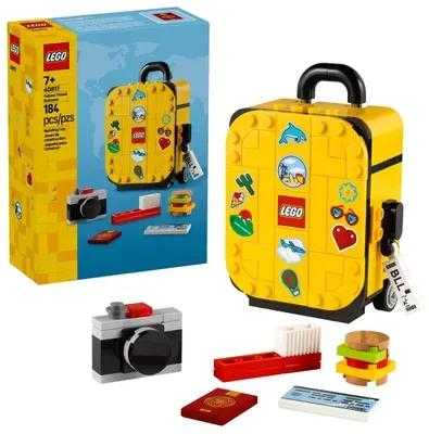 LEGO Geltona kelioninė lagaminas 40817