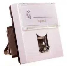 Legrand Vieno kompiuterio lizdas RJ45 cat.6A STP 2-mode balta (076576)