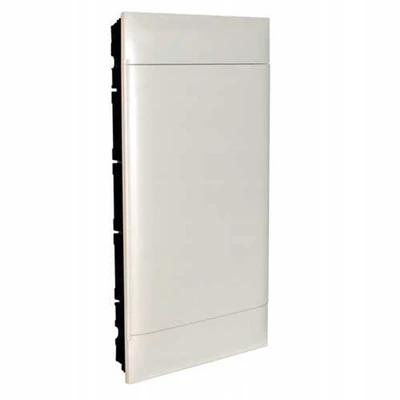 Legrand 137369 PRACTIBOX S įleidžiamas modulinis skirstomasis skydas 4x18 baltos durys 137369
