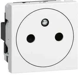 Legrand 278111L MOSAIC lizdas 2P+Z prijungimas per automatinius gnybtus 16A-250V 278111L