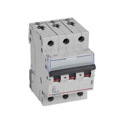 „Legrand“ grandinės pertraukiklis 3P B 1A 6 kA AC S303 TX3 (403394)