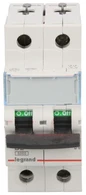 „Legrand“ grandinės pertraukiklis 2P D 2A 6 kA AC S302 TX3 (403731)