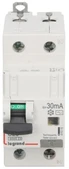 Legrand 411015 Liekamosios srovės pertraukiklis 2P 25A C 0.03A tipas AC P312 DX3 411015
