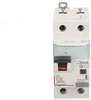 „Legrand“ liekamasis grandinės pertraukiklis 2P 32A C 0,03A tipas AC P312 DX3 (411016)