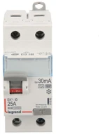 Legrand RCD 2P 25A 0.03A tipo HPI P302 DX3 (411590)
