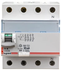 Legrand RCD 4P 25A 0.03A tipo HPI P304 DX3 (411694)