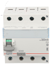 Legrand RCD 4P 63A 0.3A tipo AC P304 - 411729