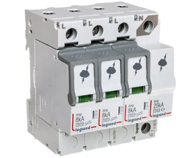 Legrand viršįtampio iškroviklis B+C 3P+N 8kA 1,3kV ON 300 412257