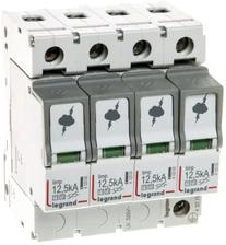 Legrand viršįtampio iškroviklis B+C 12.5 ON300 4 polių - 412273