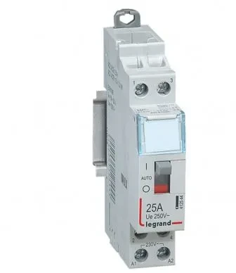 Legrand modulinis kontaktorius 25A 2NO 0R 230V AC su rankiniu valdymu - 412544