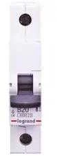 Automatinis jungiklis MCB RX3 Legrand 419137 (20A, 1P, 230V, 6kA)