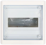 Legrand 601245 Modulinė skirstomoji plokštė 1x8 ant paviršiaus montuojama IP40 Nedbox (skaidrios durys) 601245