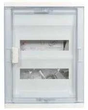 Legrand RWN N + PE 2x12 įleidžiamas skirstomasis įrenginys su skaidriomis durelėmis 602422