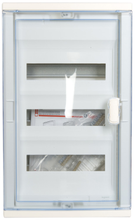 Legrand RWN N + PE 3x12 įleidžiamas skirstomasis įrenginys su skaidriomis durelėmis 602423