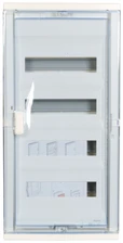 Legrand Įleidžiama skirstomoji plokštė RWN N+PE 4x12 su skaidriomis durelėmis 602424