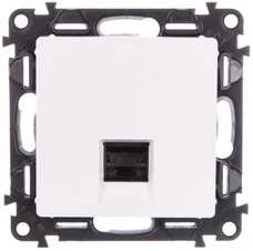Legrand VALENA LIFE Kompiuterio lizdas RJ45 kat.6A STP balta (753148)