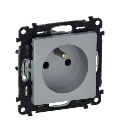 Legrand Valena Life vienvietis lizdas su aliuminio langinėmis (753380)