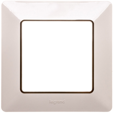 Legrand 754061 VALENA LIFE Ramka pojedyncza kreminė/auksinė 754061
