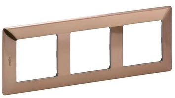 Legrand 754163 VALENA LIFE Trigubas rėmas varinis 754163
