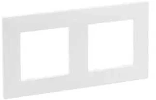 2 v. rėmelis Niloe Step Legrand 863192 (baltas)