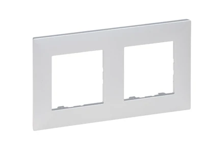 Legrand 863392 Niloe Step Ramka podwójna 2x aliuminio 863392