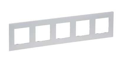 Legrand Niloe Step Five-Gang rėmas 5x aliuminio 863395