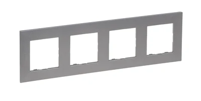 Legrand Niloe Step - 4x keturvietis rėmas - plieno spalva 863494