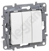 Legrand triguba jungtis Niloe 10AX balta (764503)
