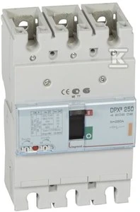 Legrand kintamosios srovės grandinės pertraukikliai 3P 250A 25kA DPX3 250 - 420209