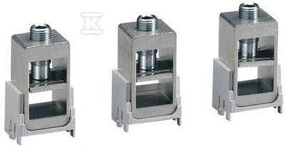 Legrand DPX3 250-ZACISKI KLATKOWE(3) PRZYŁ.AL/C