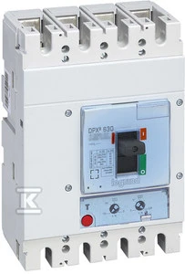 Legrand grandinės pertraukiklis 630A 4P 36kA DPX3 630 TM (422009)