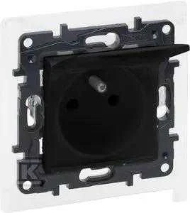 Legrand GN.1-KR.Z/U IP44 B/PR.Juodas NILOE STEP