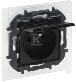 Legrand GN.1-KR.Z/U IP44 Z/P.AUTO.Juodas NILOE STEP