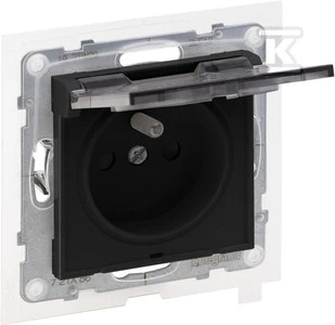 Legrand GN.1-KR.Z/U.IP44 Juodas SAUNO