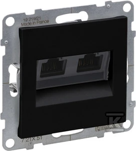 Legrand GN.2-KR.RJ45 5E UTP Juodas SUNO