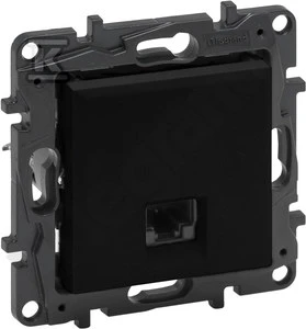 Legrand GN.RJ45 CAT.5E UTP Juodas NILOE STEP