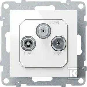 Legrand GN.TV-R-SAT END.DAB Baltas SUNO
