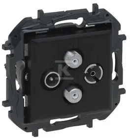 Legrand GN.TV-R-SAT-SAT KO.G.2.Juodas NILOE STEP