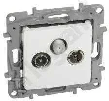 Legrand antenos lizdas NILOE RTV-SAT 14 dB baltas (764564)
