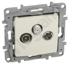 Legrand NILOE TV- RD- SAT antenos lizdas, galutinis kremas (764665)