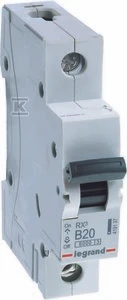 Legrand IŠJUNGTA NMP B20A 1P RX3