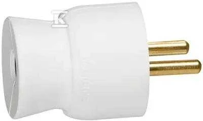 Legrand KIŠTUKAS 2P+Z 16A TIŠUS Baltas