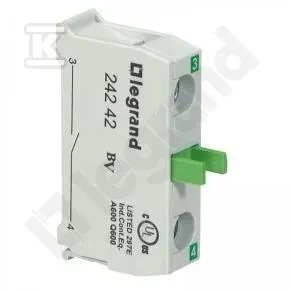Legrand Papildomas kontaktas 1R priekinio montavimo 024242