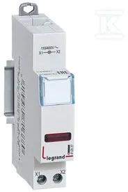 Legrand LED modulinė lempa raudona 110 / 400V L401 (412927)