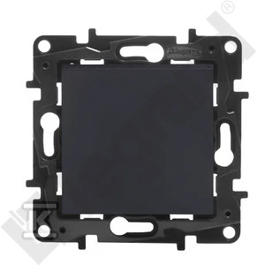 Perjungiklis LEGRAND NILOE STEP, juodos spalvos