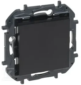 Perjungiklis LEGRAND NILOE STEP, juodos spalvos