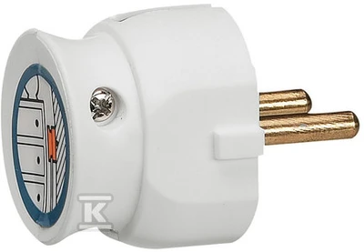 Legrand LOW PLOG 2P 16A Baltas
