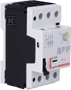 Legrand variklio apsaugos jungiklis 3P 7,5kW 10-16A M 250 16 606810